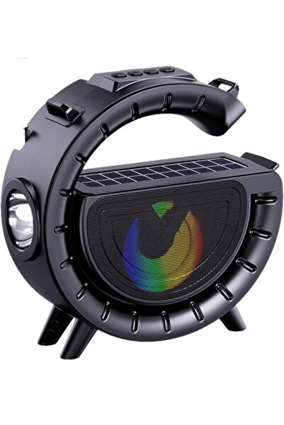 KTR TECH DV-800 Güneş Enerjili El Fenerli Radyolu Kablosuz Işıklı Bluetooth H...