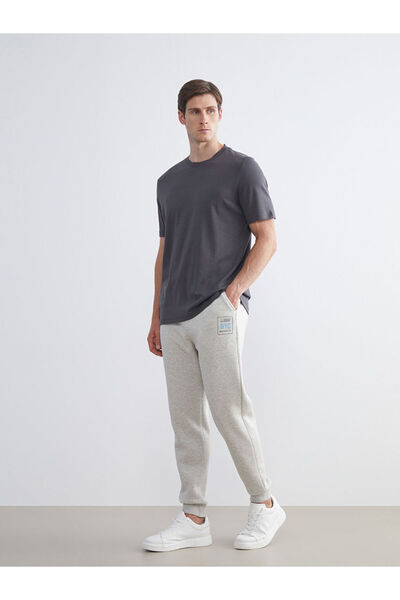LC Waikiki Gray Standard Fit Men's Jogger Sweatpants