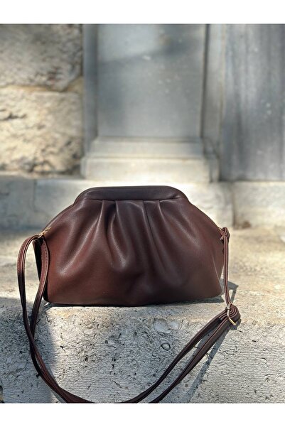 SHIKIRTI Γυναικεία τσάντα ώμου με κορδόνι περίσφιξης