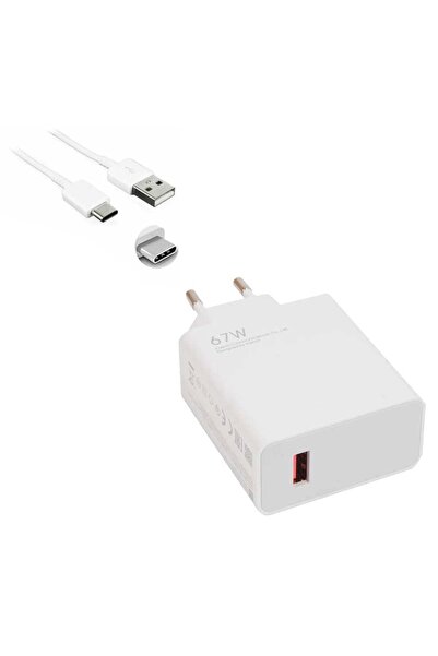 Marsilyan 67W USB To Type-C Şarj Cihazı - Şarj Kablosu