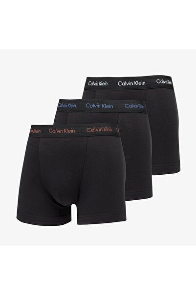 Calvin Klein Set boxeri barbat Calvin Klein 3 LOW RISE TRUNKS 3PK, negru, S