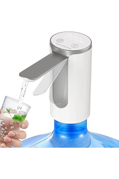 Generic مضخة زجاجة مياه، مضخة موزع مياه سعة 5 جالون مع 3 إعدادات كمية، مضخة م...