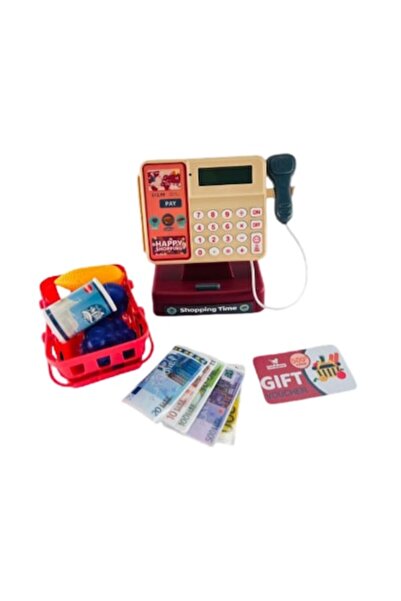 Mixbo Simulator interactiv de casă de marcat Mixbo, calculator inclus, 9 piese, vârstă 3+, multicolor