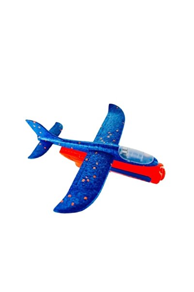 Mixbo Interactive Toy Launcher Mixbo, Airplane, Lights, Plastic/Foam, 20 cm, 6+ Years, Orange/Blue