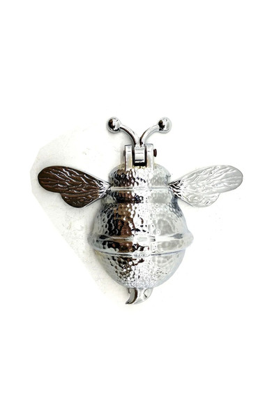 SepetBudur Antique Style Decorative Brass Bee Door Knob, Taktak - Large, 163x150mm, Nickel