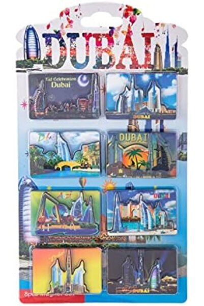 AKDC Dubai Magnet 8Pcs