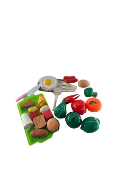 Mixbo Play Set Fruits and Foods for Slicing Mixbo, Plastic, 27 Pieces, Ages 3...