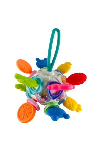 Mixbo Minge interactivă pentru bebeluși Mixbo, pentru dentiție, cârlig verde,...