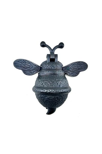 SepetBudur Antique Style Decorative Brass Bee Door Knob, Taktak - Large, 163x150mm, Oxide