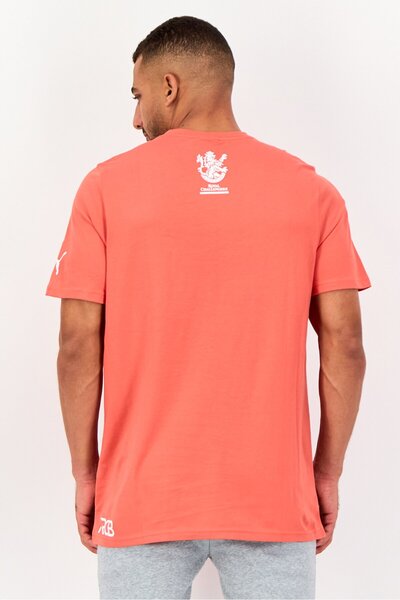 Puma Men Sportswear Fit Short Sleeve Outdoor T-Shirt, Pale Red