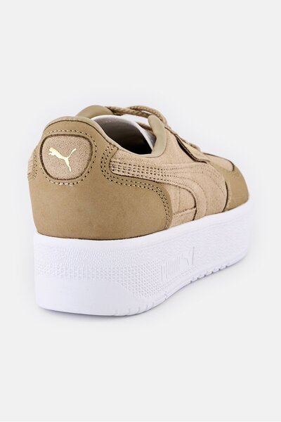 Puma Women Palermo Elevata Mono Lace Up Outdoor Shoes, Dark Grey