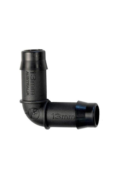 DXB Garden كوع الري البولي 13 مم - (عبوة من 10 قطع)