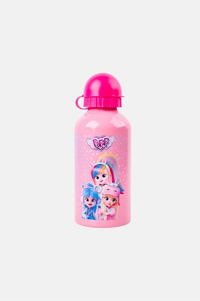Cry Babies Graphic Print Double Walled Stainless Steel Water Bottle 500ml, Multicolor