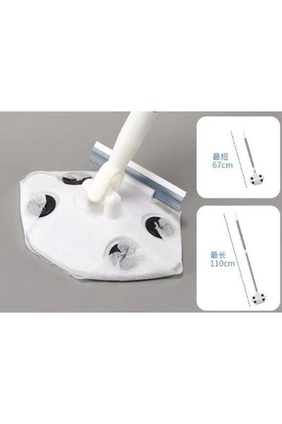 İstangül Butik Wet Wipes Compatible Practical Checked Mop