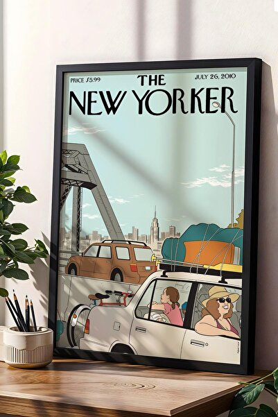 Saturn Tabloul cu rame The New Yorker 26 iulie 2010 - Tabloul de trafic de va...