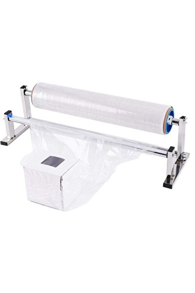 KidLe آلة تغليف يدوية من الفولاذ المقاوم للصدأ بطول 100 سم مع موزع وقاطع