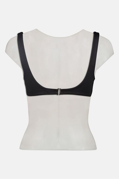 BİLLABONG Women Solid Padded Bikini Top, Black
