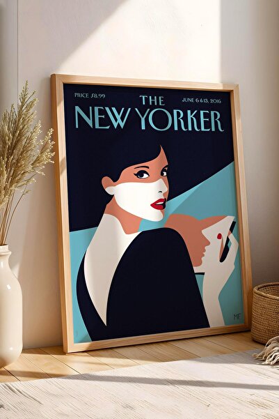 Saturn Pictură înrămată The New Yorker 6 iunie 2016 - Pictură Face-Time