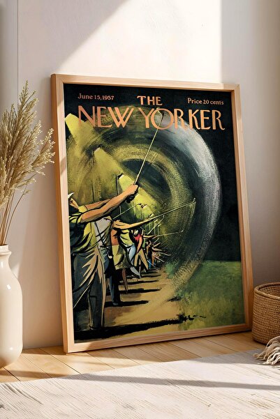 Saturn Η ζωγραφική με κορνίζα του New Yorker 15 Ιουνίου 1957 - Archers