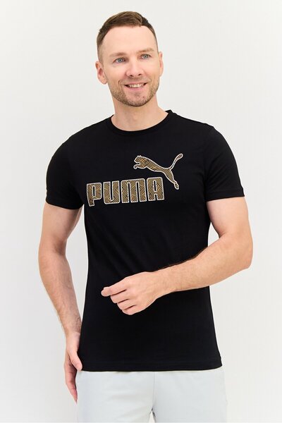 Puma Men Slim Fit Short Sleeve Outdoor T-Shirt, Black