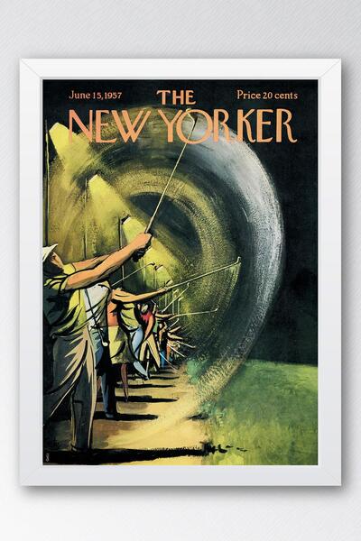 Saturn Tabloul înrămat The New Yorker 15 iunie 1957 - Arcași