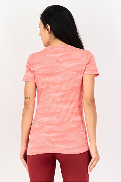 Puma Women Sportswear Fit Short Sleeve Outdoor T Shirt, Coral