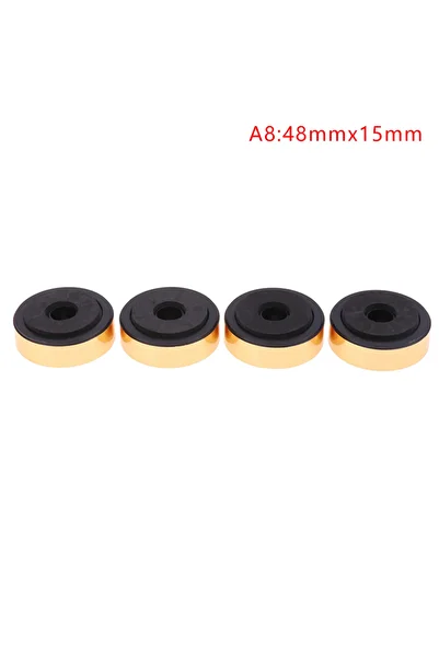 choice2 A8 4Pcs Speaker Spikes Stand Feets Audio Active Speakers Repair Parts Accessories DIY For Home Theat