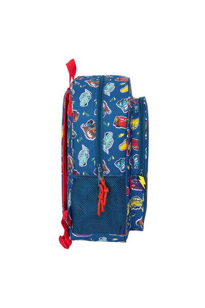 CARS Ghiozdan școlar Racing Bleumarin 33 x 42 x 14 cm