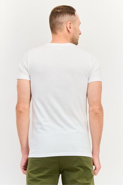 Puma Men Slim Fit Short Sleeve Outdoor T-Shirt, White