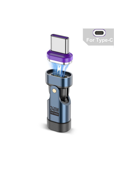 Choice محول يو اس ليون من النوع سي بقدرة 240 واط من نوع سي، كابل شحن سريع من ...