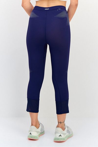 adidas Women Sportswear Fit Brand Logo Training Leggings, Navy