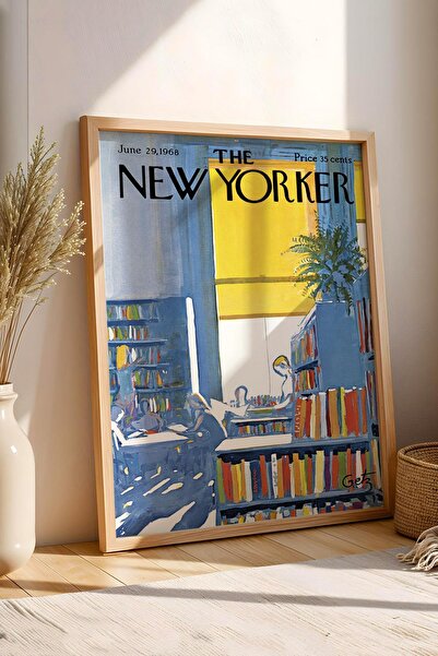 Saturn Pictură înrămată The New Yorker 29 iunie 1968 - Pictură Biblioteca Lib...