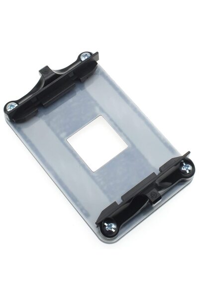 Choice CPU Fan Retainer Bracket 4 Pcs Black CPU Fan Support Bracket and 8 Pcs Mounting Screws for AM4