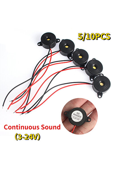 Choice1 5 قطع 10/5 قطع SFM-20B مكبر صوت نشط عالي الديسيبل تيار مستمر 3-24 فول...