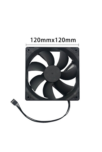 choice2 مروحة كمبيوتر صامتة بدون إضاءة RGB سوداء 4 دبابيس 80 مم 90 مم 120 مم مراوح كمبيوتر صامتة لهيكل الكمبيوتر وحدة معالجة الرسومات وحدة المعالجة المركزية