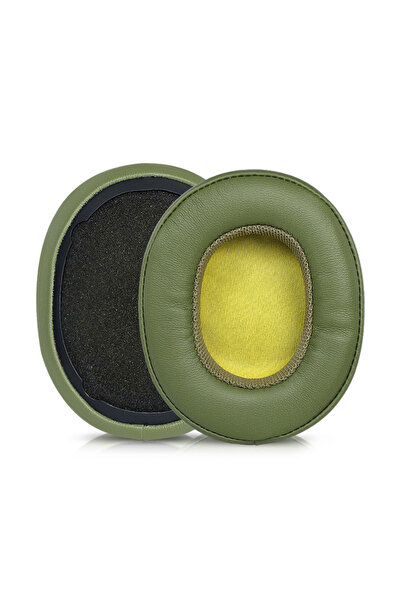 Choice زوج واحد من وسائد الأذن باللون الأخضر لسماعات Skullcandy Crusher اللاسلكية Crusher Evo Crusher ANC Hesh 3 Re