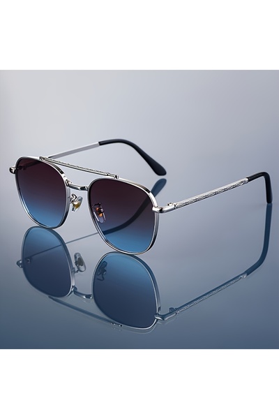 choice2 A-2-blue Luxury Men's Polarized Sunglasses Brand Designer Square Vintage Driving Sun Glasses UV400 M