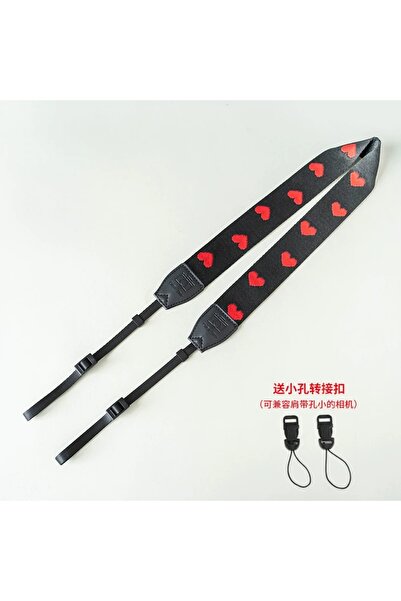 Choice حزام كاميرا أسود مناسب لكاميرات فوجي فيلم وكانون وسوني وكاميرات كون بد...