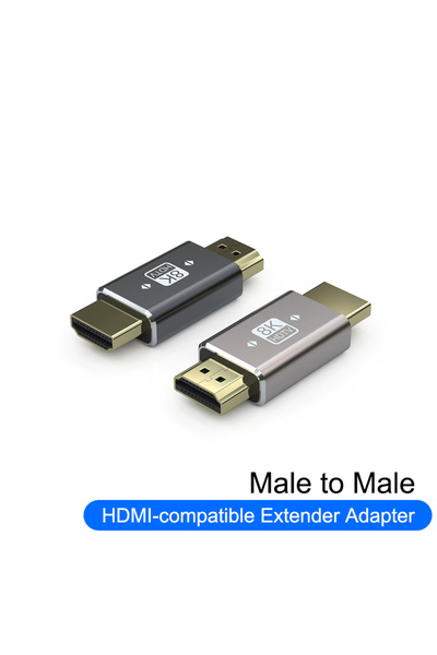 Choice A 8K HDMI-Compatible2.1 Cable Adapter 90 Degree Right Angle Elbow Conn...