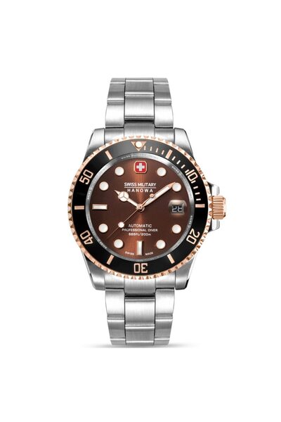 SWISS MILITARY HANOWA Mens Watch Swiss Military SMWGL0006360, Automatic, 41mm, 20ATM