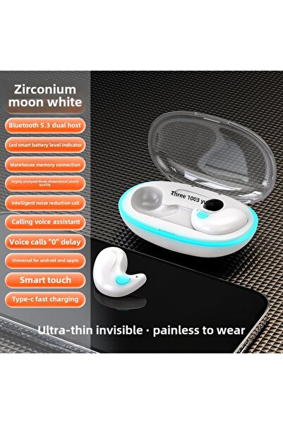 Choice سماعات رأس لاسلكية بتقنية التوصيل العظمي بتقنية البلوتوث من WHITE Slee...