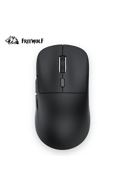 Choice Black FREEWOLF A6 Wireless Gaming Mouse PAW3311,Lightweight 1000 Hz Professional Mouse,Bluetooth Tri