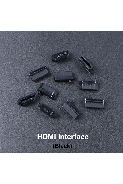Choice HDMI-50PCS JCD 50 قطعة سدادات غبار سيليكون من النوع C Micro USB غطاء ح...