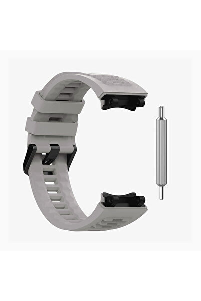 Choice GRAY Silicone Black Band Strap For AMAZFIT T-Rex 2 Replacement Man Adjustable Sport Strap Band With