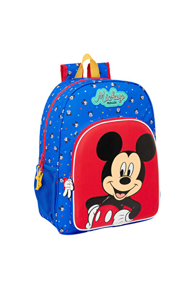 Mickey Mouse Clubhouse Ghiozdan școlar Mickey Mouse Clubhouse Bună ziua Albas...