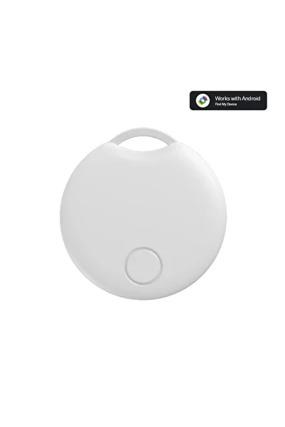 Choice white For Google Smart Tracker GPS Work With Android Find My Device Locator Keys Pets Cars Bags Find