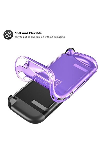 Choice جراب حماية أرجواني لجهاز Switch 2 (2025)، غطاء واقي من مادة TPU لجهاز ...