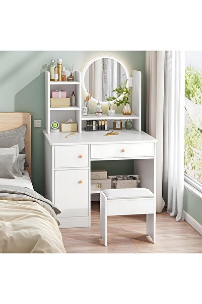 sharpdo Sharbedo Multi-functional Bedroom Wardrobe with Storage Drawer 80 × 4...