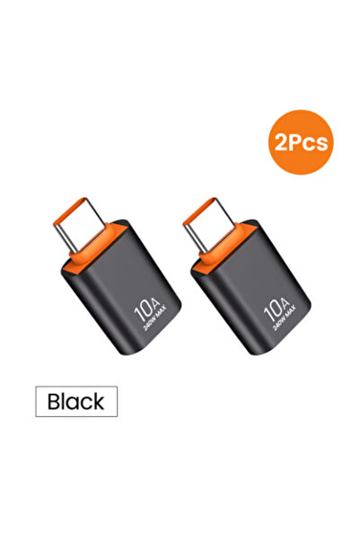 Choice محول بيانات USB إلى C أسود x2 USB 3.0 من النوع C من النوع C 10A USB C ...