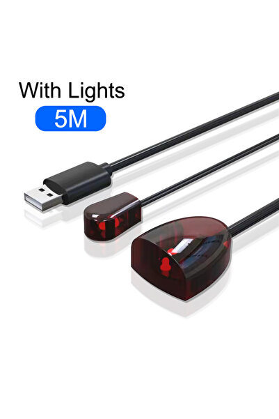 Choice1 5 أمتار مع أضواء الأشعة تحت الحمراء جهاز التحكم عن بعد موسع مكرر مستق...